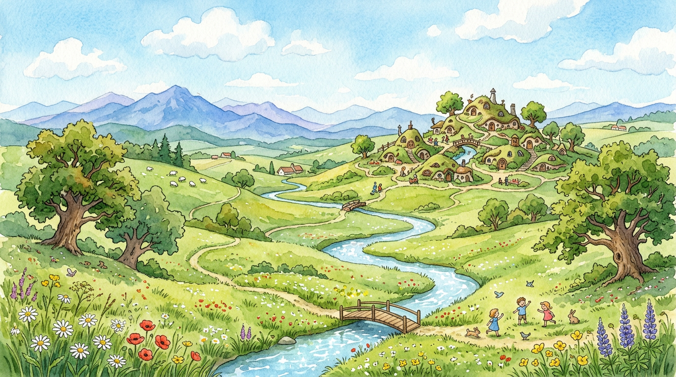 Krajina kolem Mraveniště